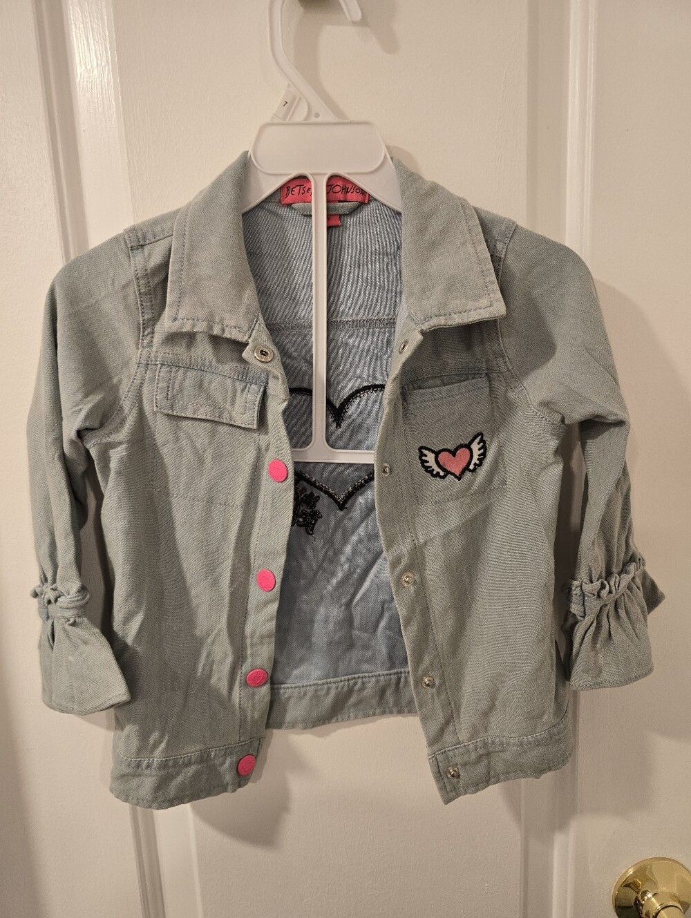 Betsey Johnson Denim Jacket 2T